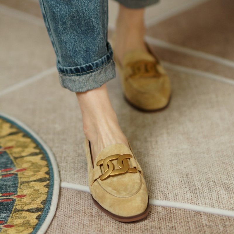 Suede Leather Women Loafers Sp - Kids Shoes Women recension och pris