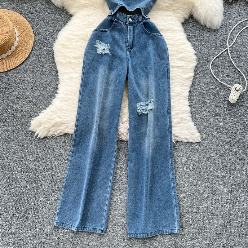 Denim Jumpsuits Women One Piec - Women'S Shoes Extra Wide recension och pris