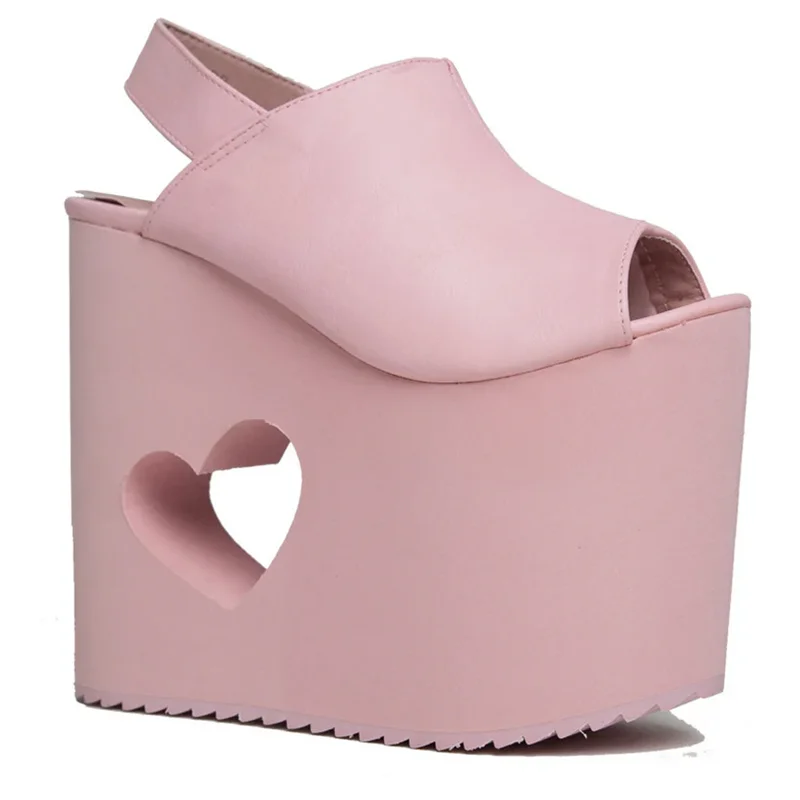 Platform Back Strap High Heel  - Kids Shoes Women recension och pris