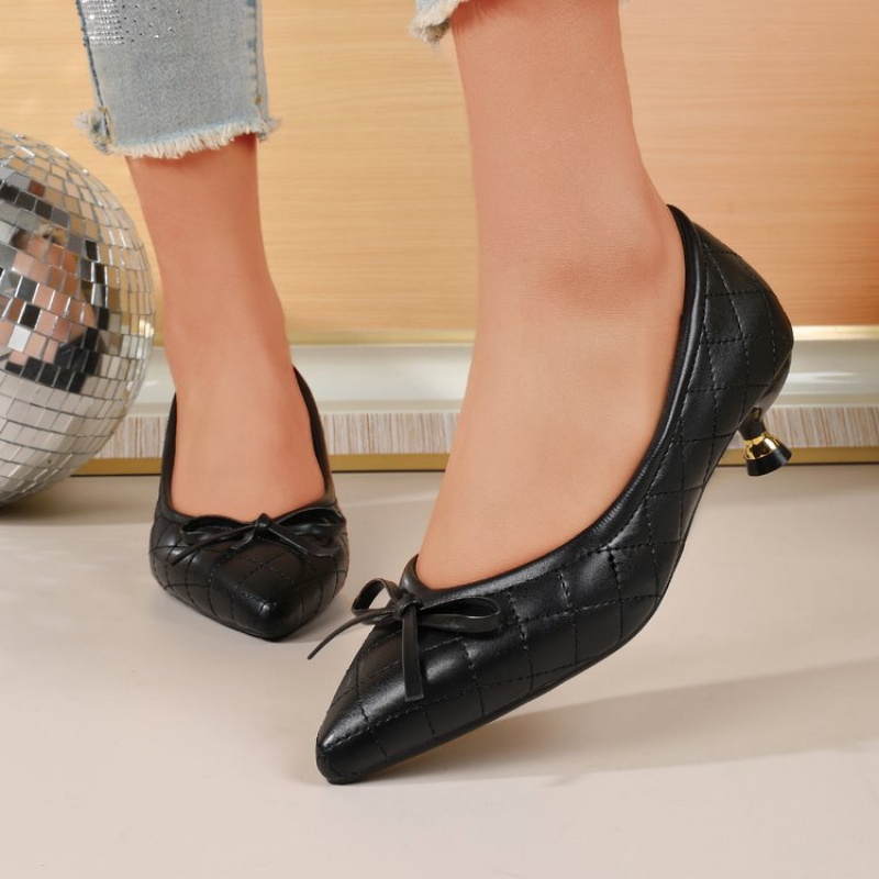 Vintage Women's Pointed Toe Bo - Shoes Women Pumps recension och pris
