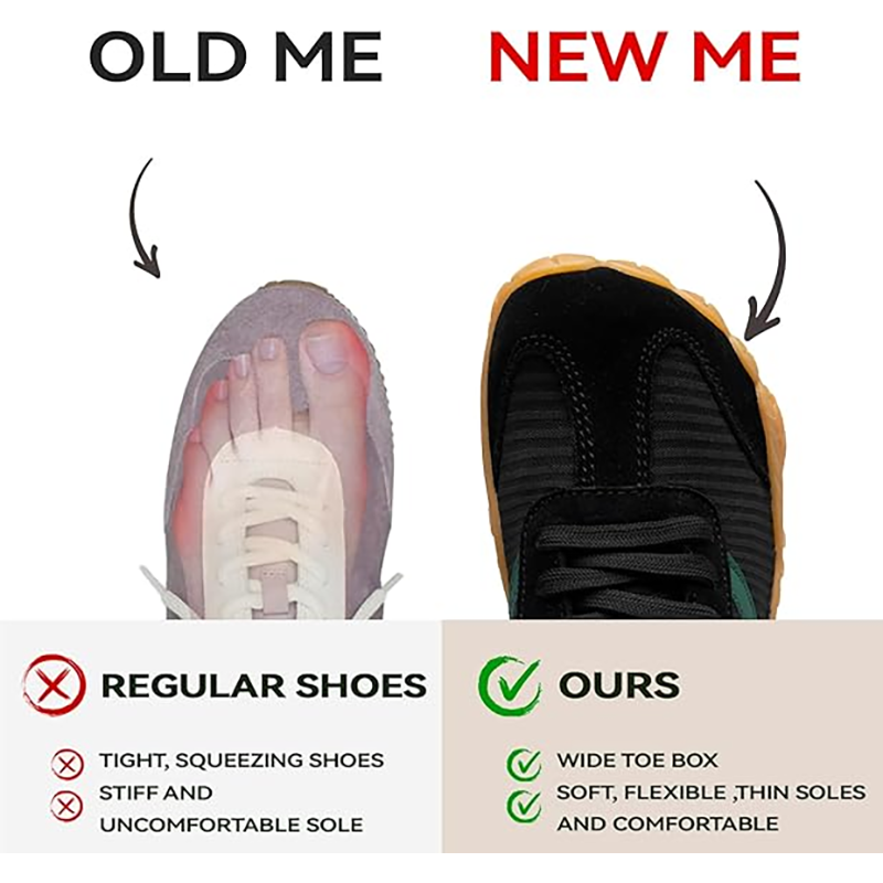 Hike Barefoot Shoes Sneakers f - Women'S Shoes Extra Wide recension och pris
