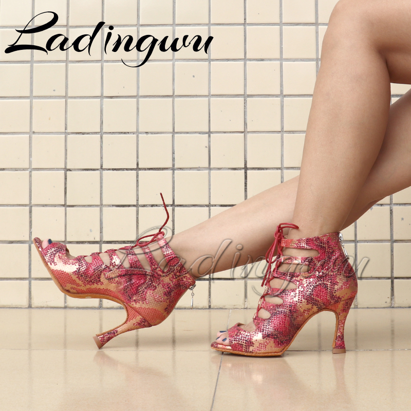 Ladingwu Latin Boots Soft Bott - Women'S Shoes Red Bottoms recension och pris