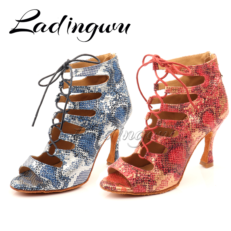 Ladingwu Latin Boots Soft Bott - Women'S Shoes Red Bottoms recension och pris